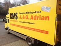 One of Adrian's removal lorries