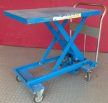 Scissor lift table