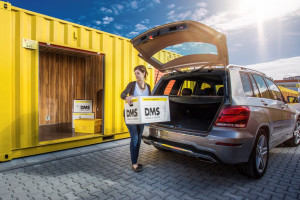 Nur 40 km von Wiesbaden entfernt können Sie per Drive-in einlagern