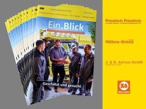 Die neue Firmenzeitschrift der Unternehmensgruppe ist da