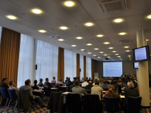 Blick in den Konferenzraum bei der DMS-Herbsttagung