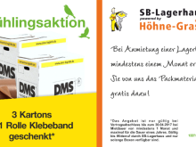 Wir schenken Ihnen das Packmaterial