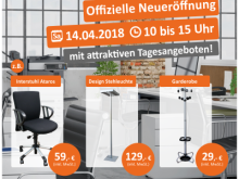 Neueröffnungsflyer + 20% Rabattgutschein
