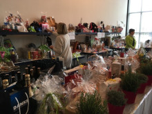 Tombola im Rahmen des Basars