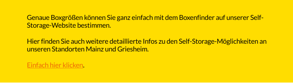 Link zu unserer Self-Storage-Website und dem Boxenfinder